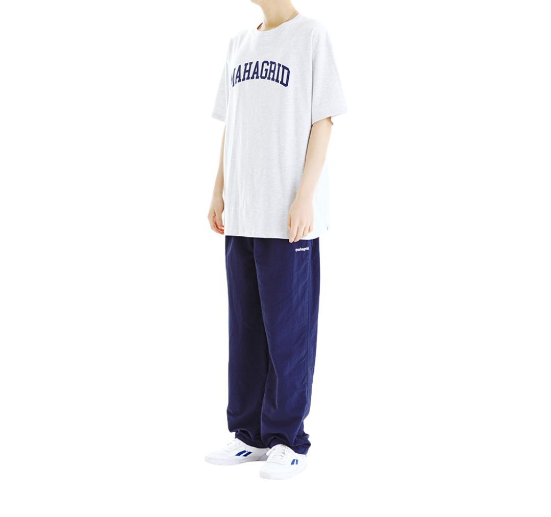 VARSITY LOGO TSHIRT LIGHT GREY