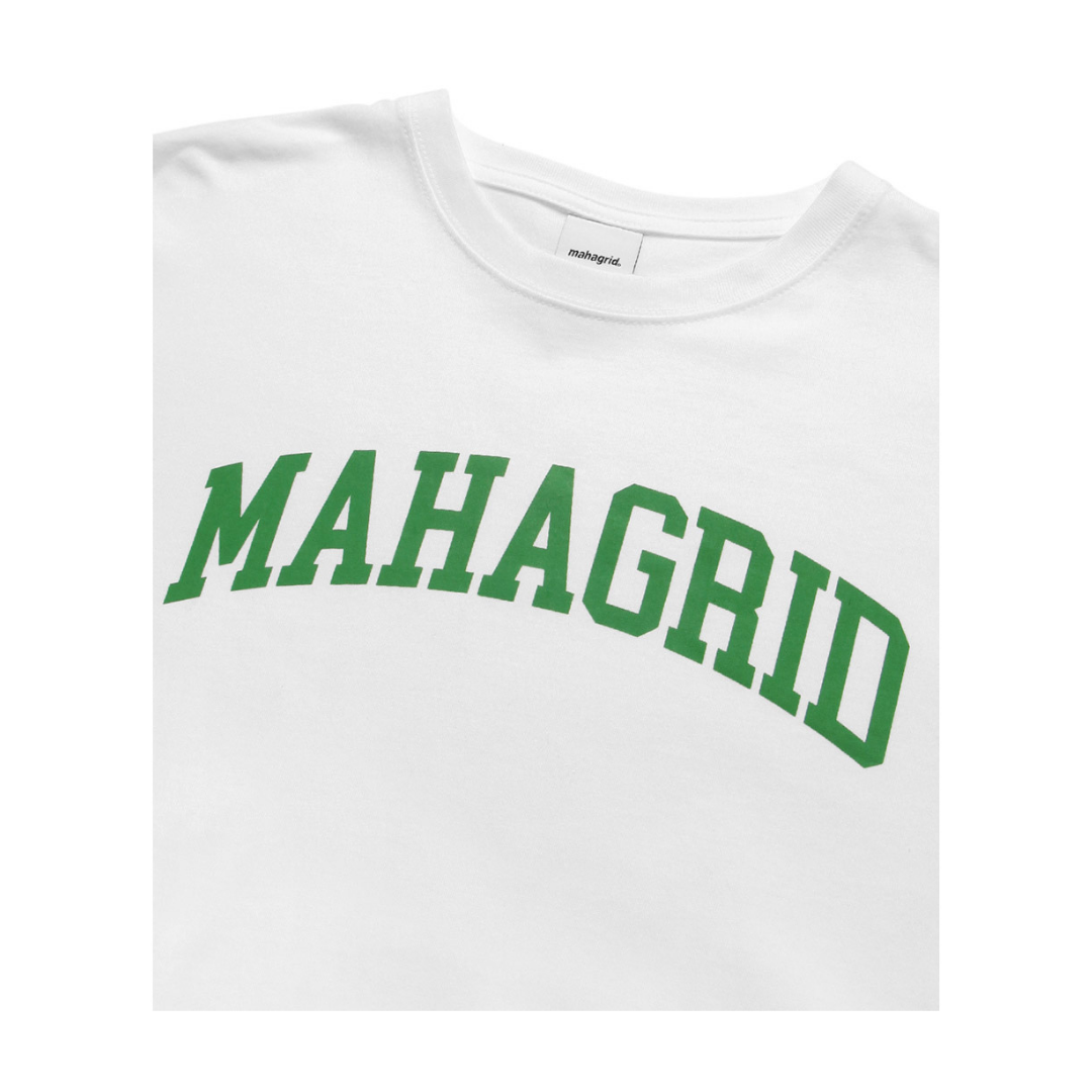 VARSITY LOGO TSHIRT WHITE - Image 4
