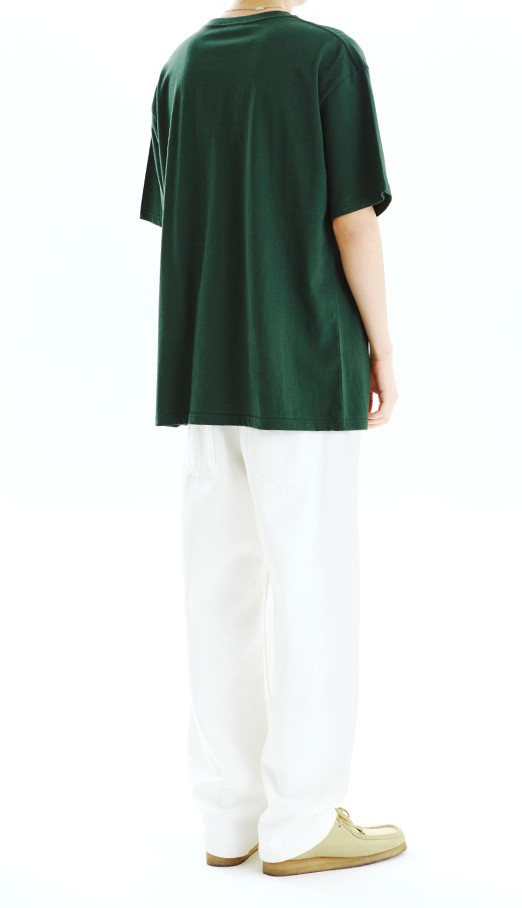 VARSITY LOGO TSHIRT GREEN - Image 2