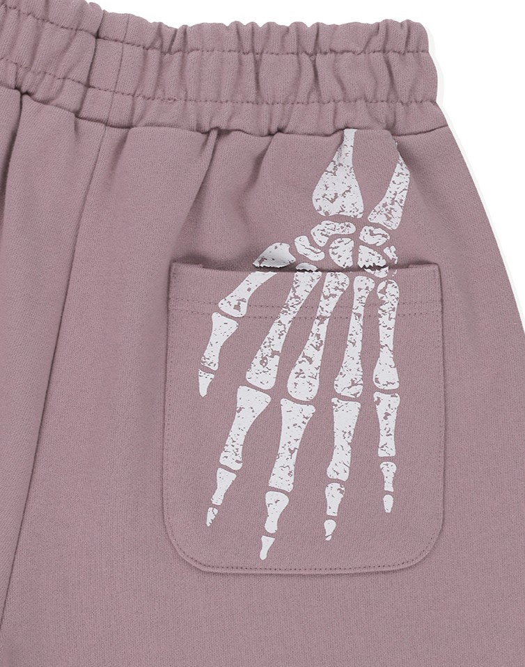 FLEUR BONES SHORTS PINK - Image 8